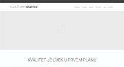 Desktop Screenshot of grafolik.rs